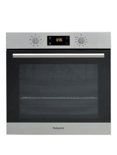 Hotpoint Sa2540Hix 60Cm Built-In Single Oven - Stainless Steel